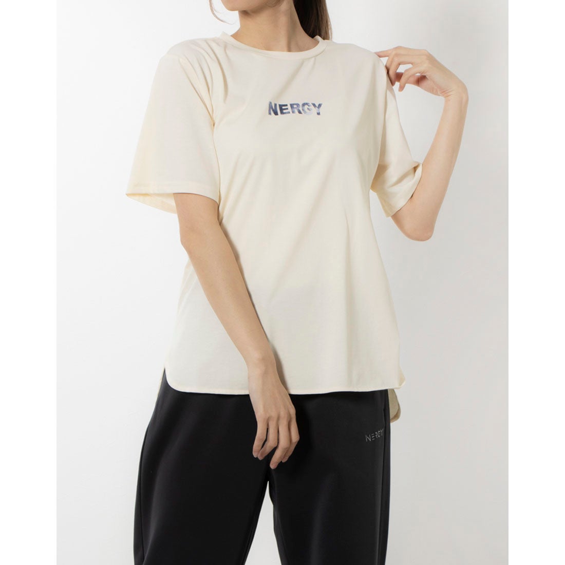 ナージージャパン NERGY JAPAN レディース フィットネス 半袖Tシャツ
