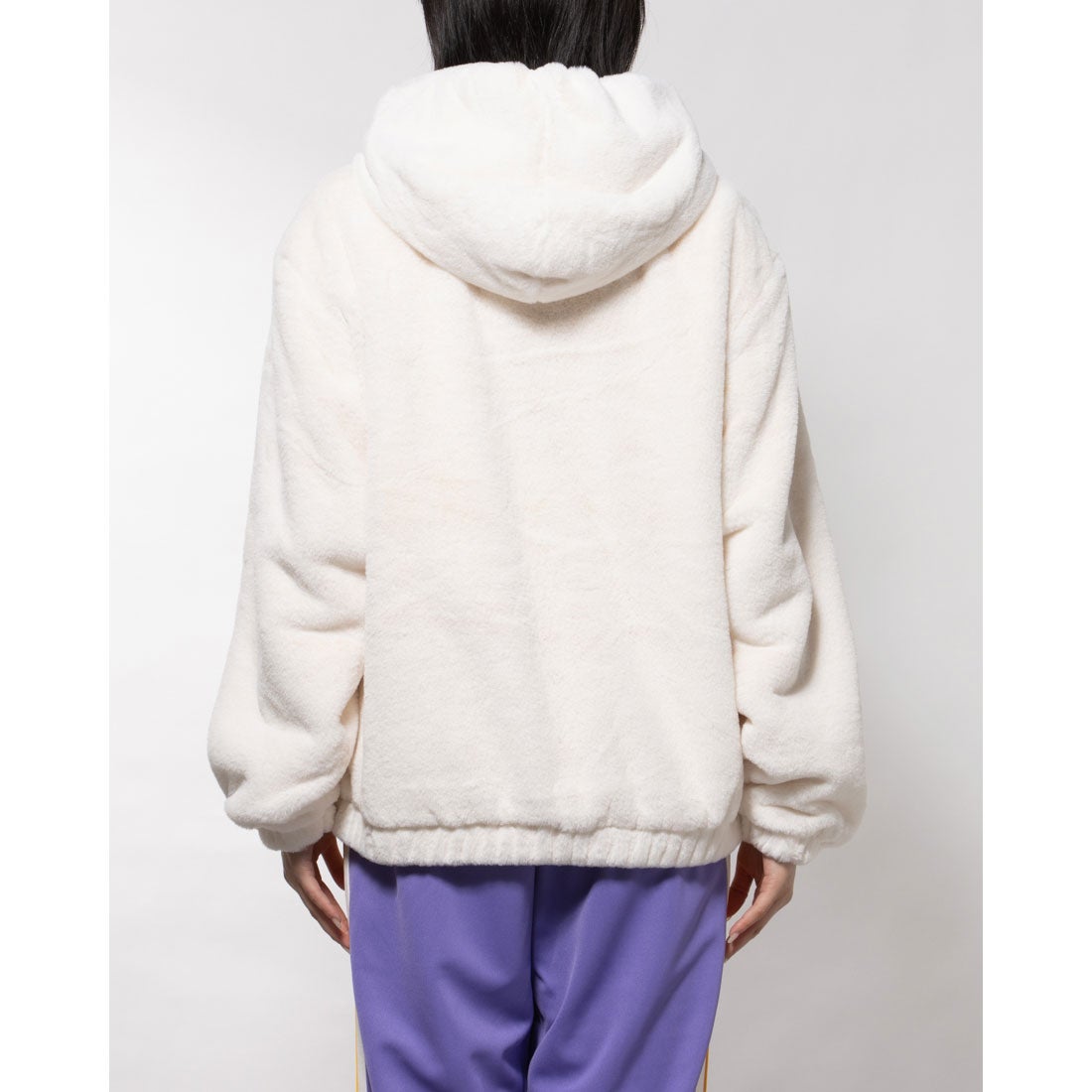 ノルディ NERDY ECO FUR HOODIE ZIP-UP エコファーフーディジップ