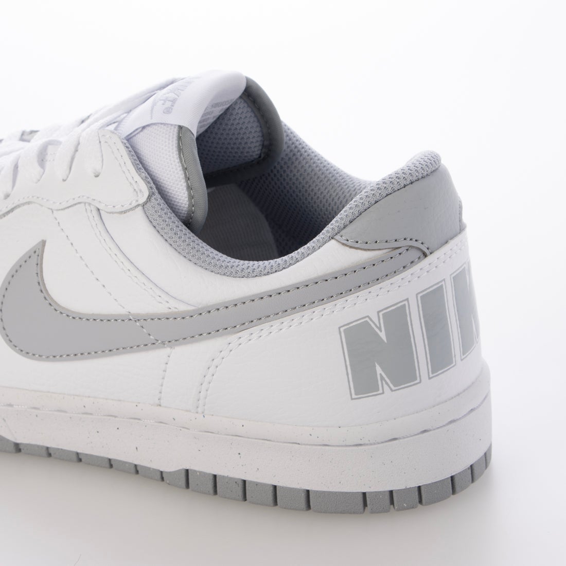 ナイキ NIKE ナイキ ビッグナイキ LOW （ホワイト×グレー） -waja
