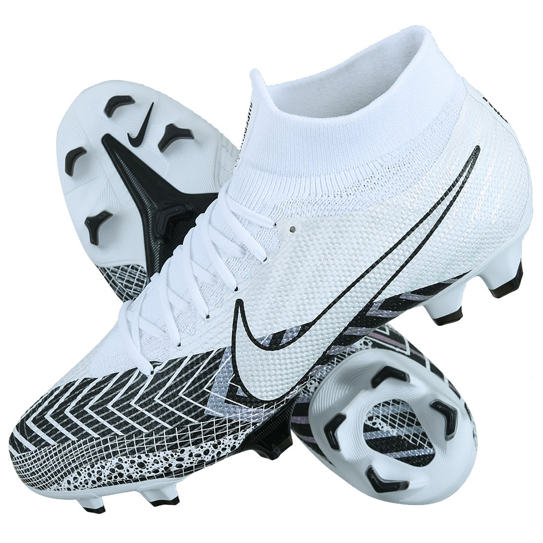 NIKE ナイキ スーパーフライ 7 PRO MDS FG(ホワイト×ブラック) BQ5483