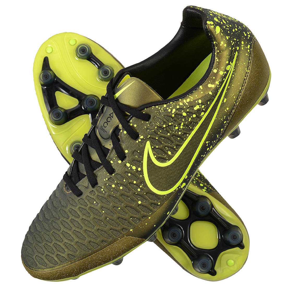 NIKE ナイキ マジスタ オーパス HG-E(ゴールド×蛍光イエロー) 649231