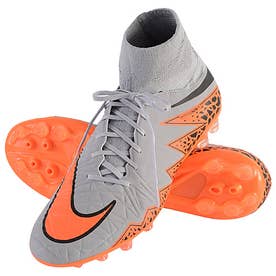 NIKE ナイキ ハイパーヴェノム ファタル II DF AG-R(グレー×オレンジ