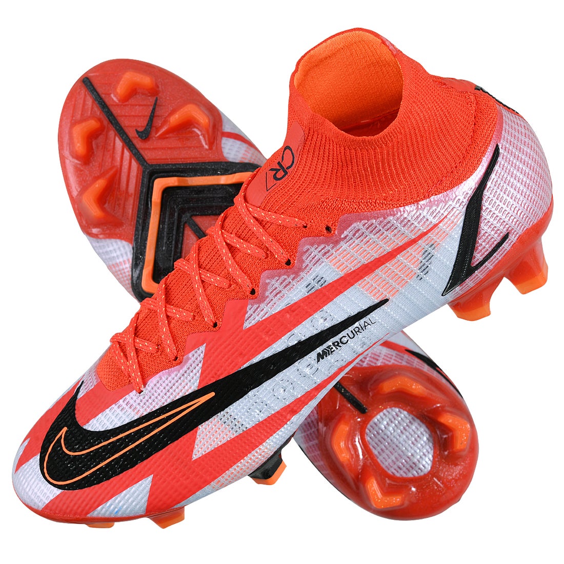 NIKE ナイキ スーパーフライ 8 エリート CR7 FG(レッド×ホワイト