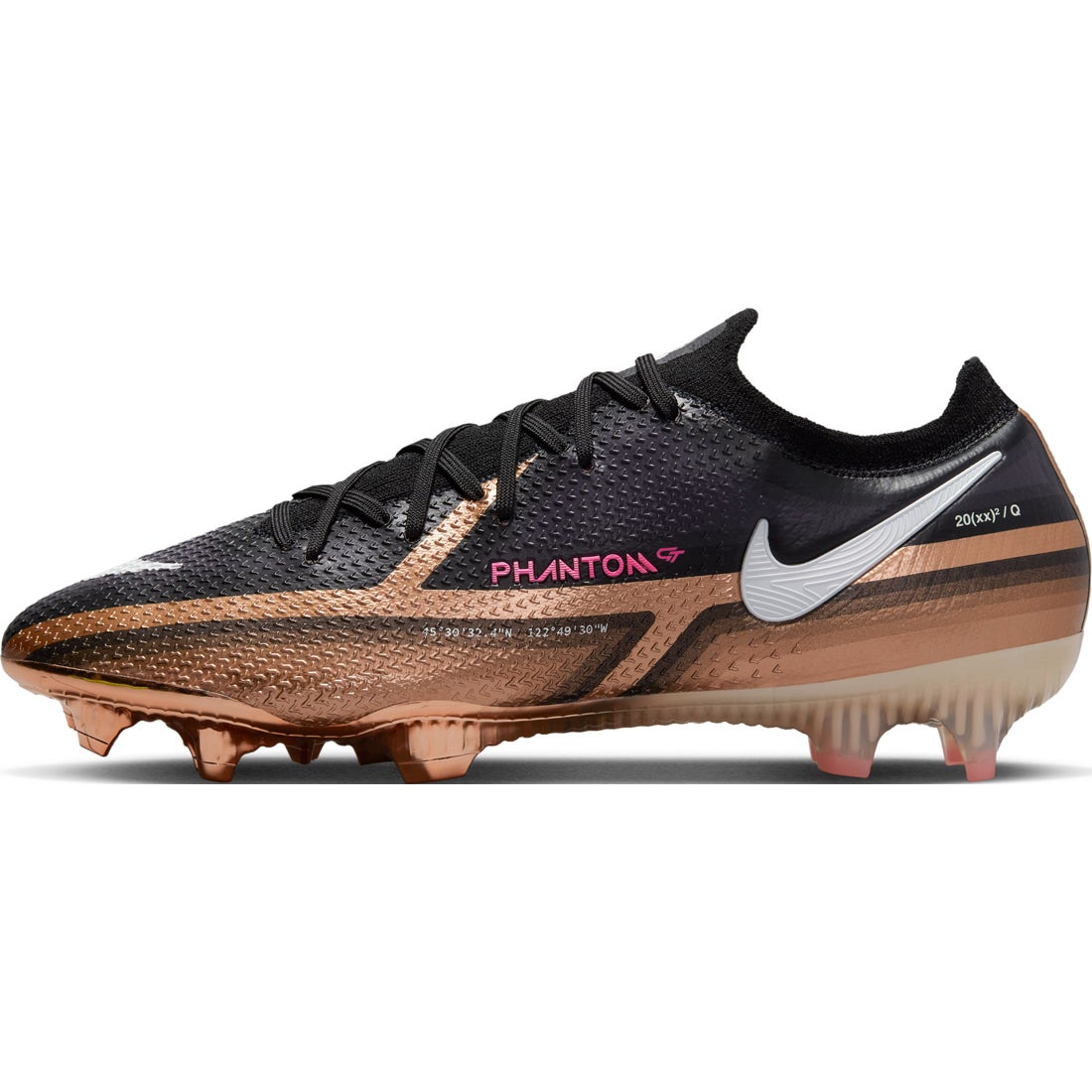 NIKE ナイキ ファントム GT2 エリート FG(ブラック×ブロンズ) DR5954