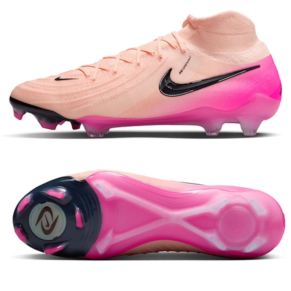 NIKE ナイキ ファントム ルナ II エリート FG(ピンク×ブラック) FJ2572
