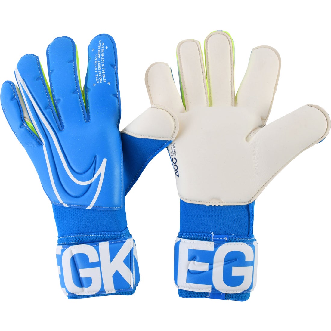 NIKE ナイキ GK ベイパー グリップ3(ブルー×ホワイト) GS3884 486