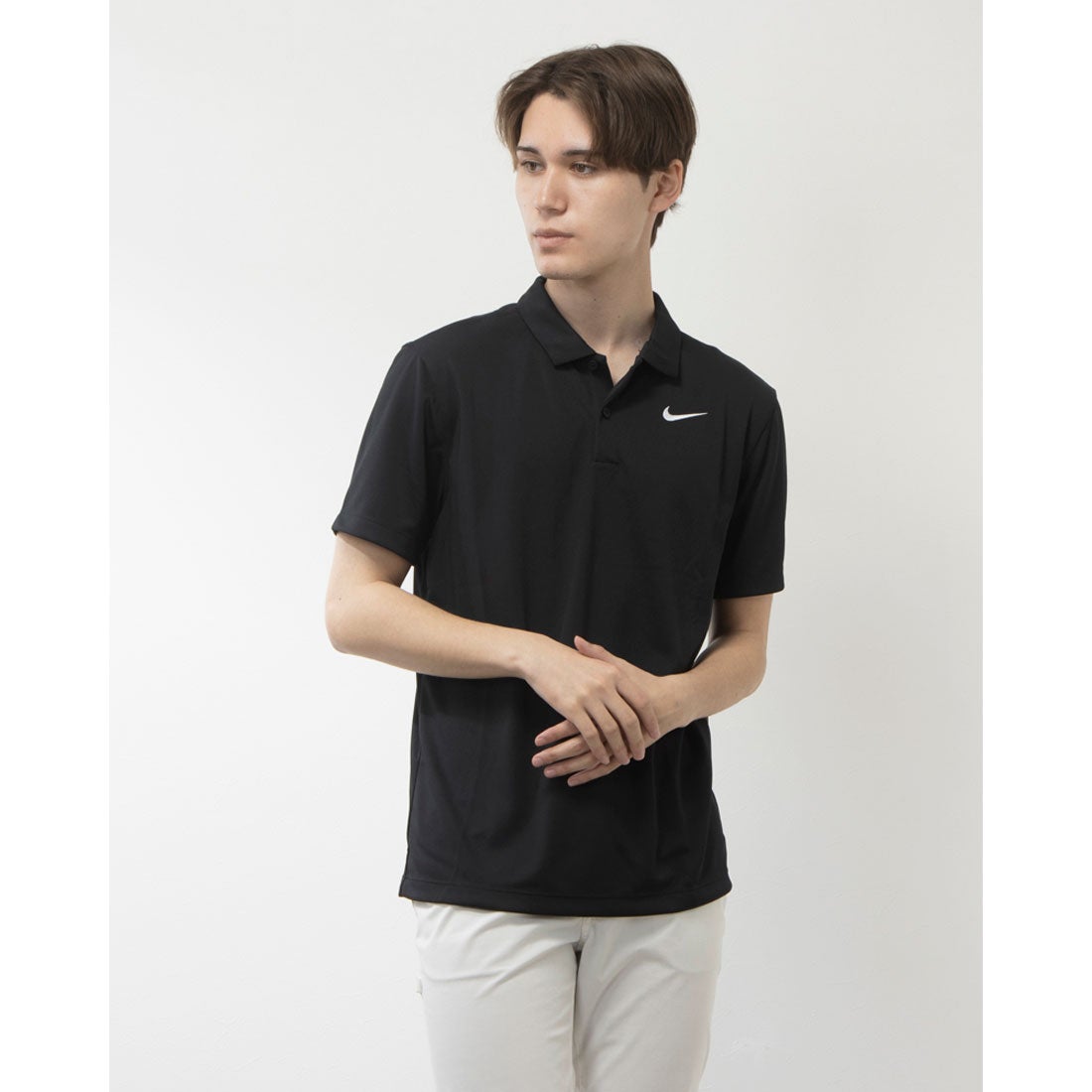 ナイキ NIKE メンズ 半袖ポロシャツ ナイキコート DF ソリッド S/S