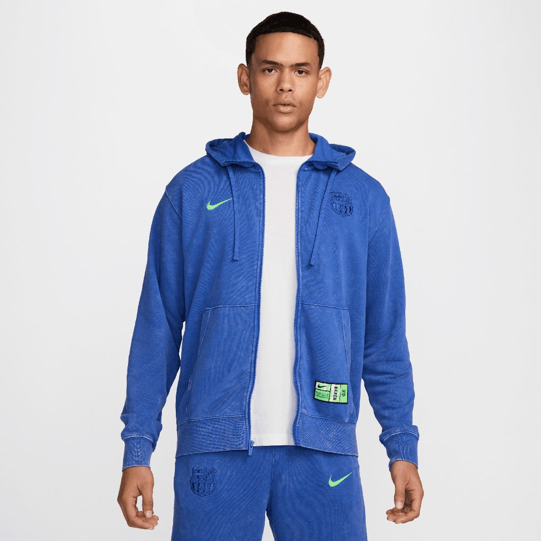 NIKE FCバルセロナ 24/25 NSW クラブ FT 3R GX フルジップフーディ
