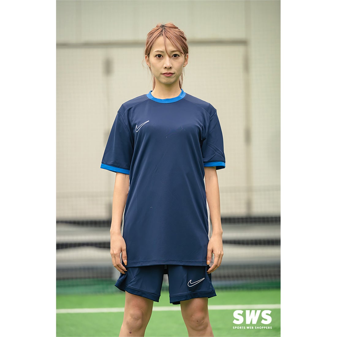 NIKE ナイキ Dri-FIT アカデミー25 ショートスリーブトップ (ネイビー
