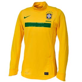 NIKE ブラジル代表 2011 ユニフォーム ホーム 長袖 オーセンティック
