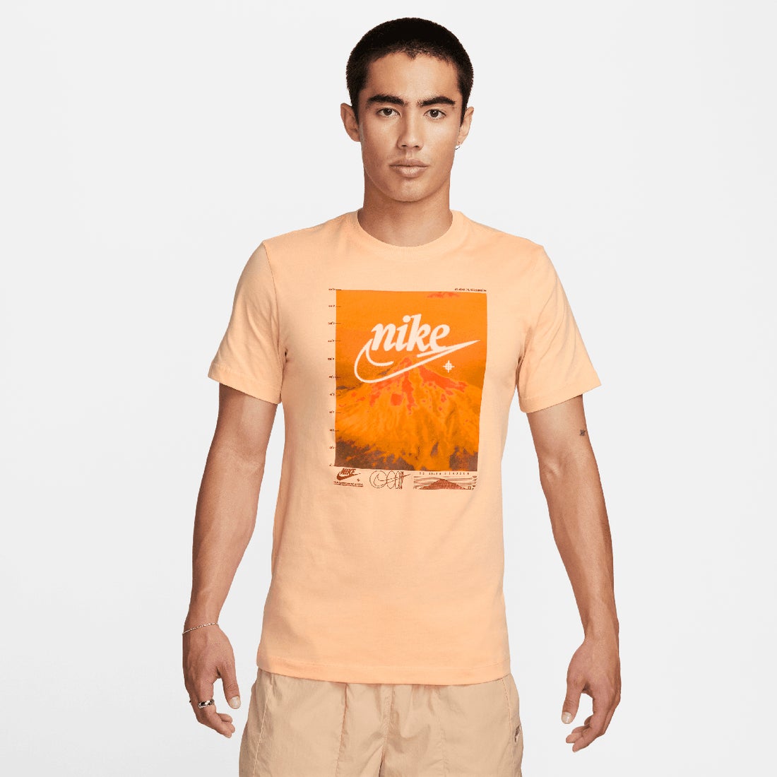 NIKE ナイキ NSW OC PK2 Tシャツ 半袖(オレンジ) FD1314 801
