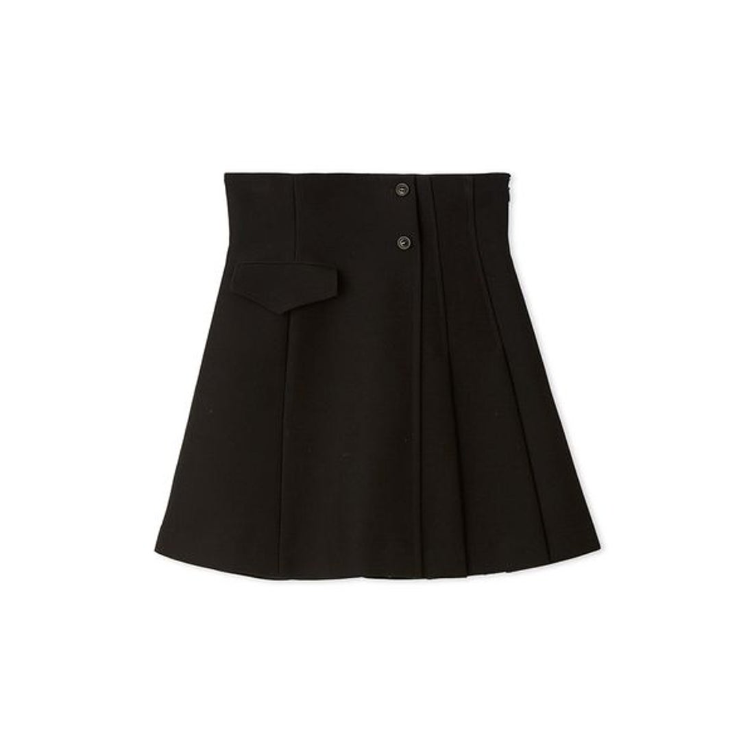 スナイデル SNIDEL プリーツスカショーパン （BLK） - ファッション