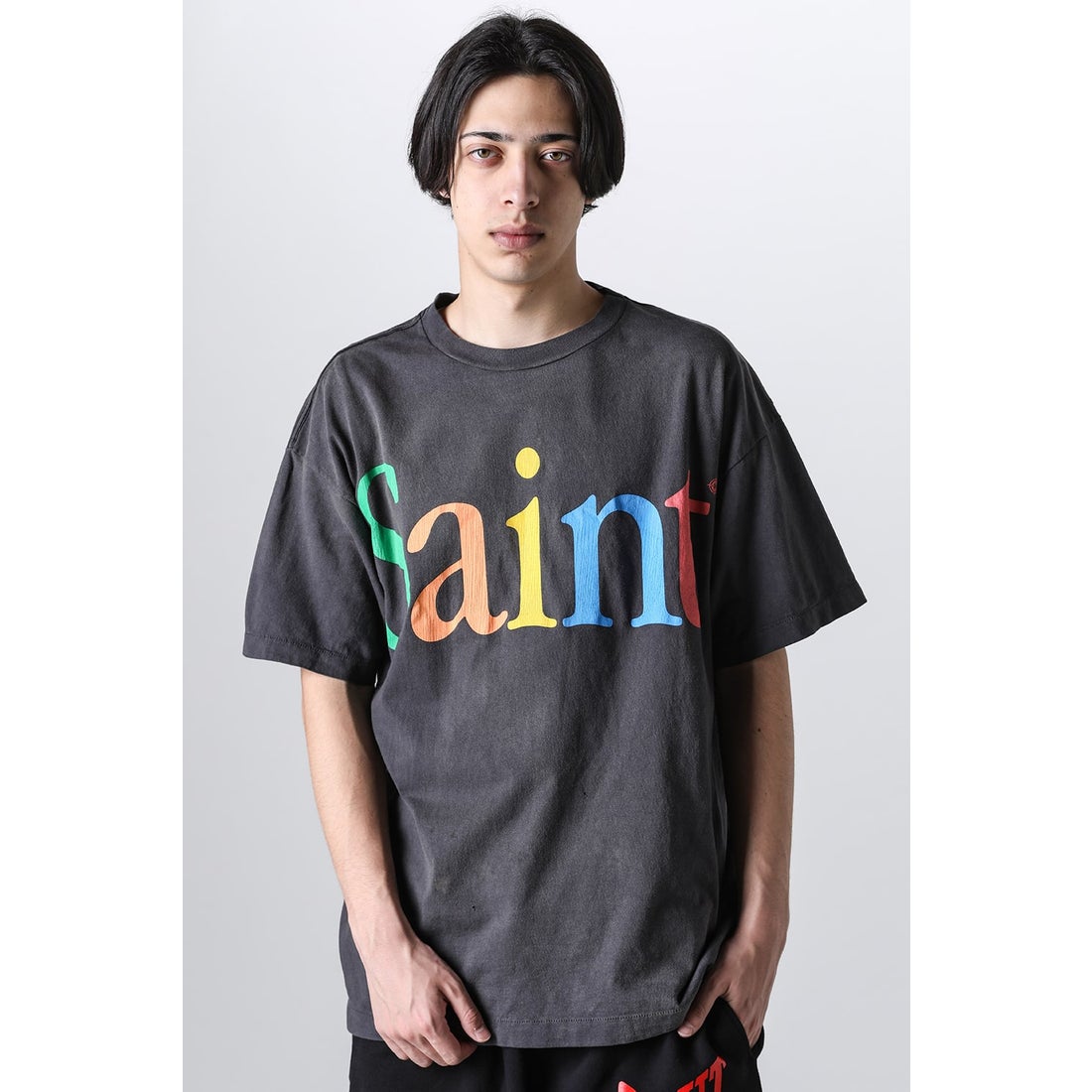 セントマイケル SAINT Mxxxxxx COLOFUL SAINT Short sleeve T-shirt