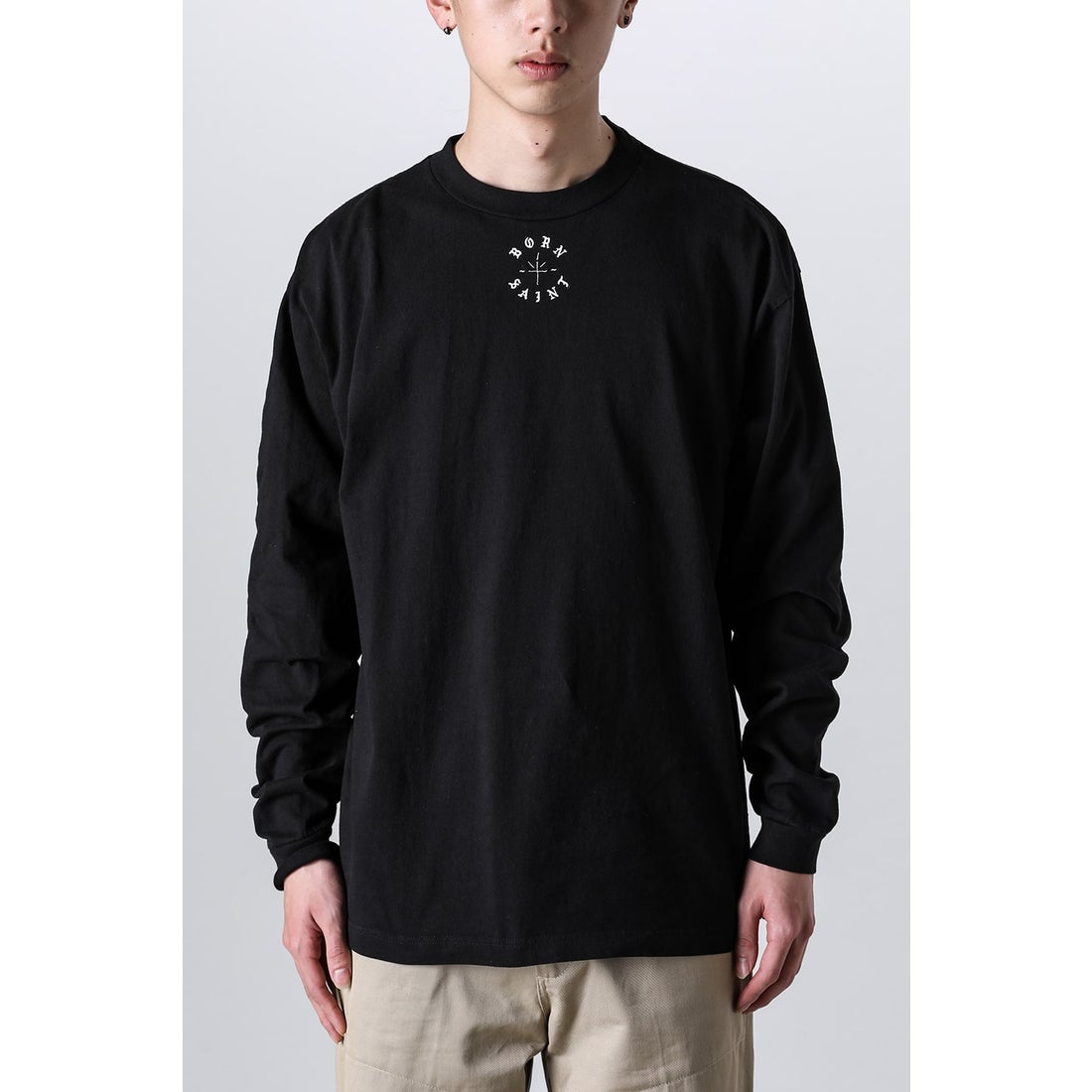BORN X RAISED x SAINT Mxxxxxx BORN SAINT Long sleeve T-shirt 通販
