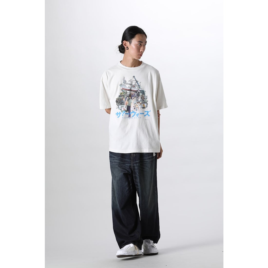 SUMMER WARS x GEEKS RULE x SAINT Mxxxxxx Short sleeve T-shirt