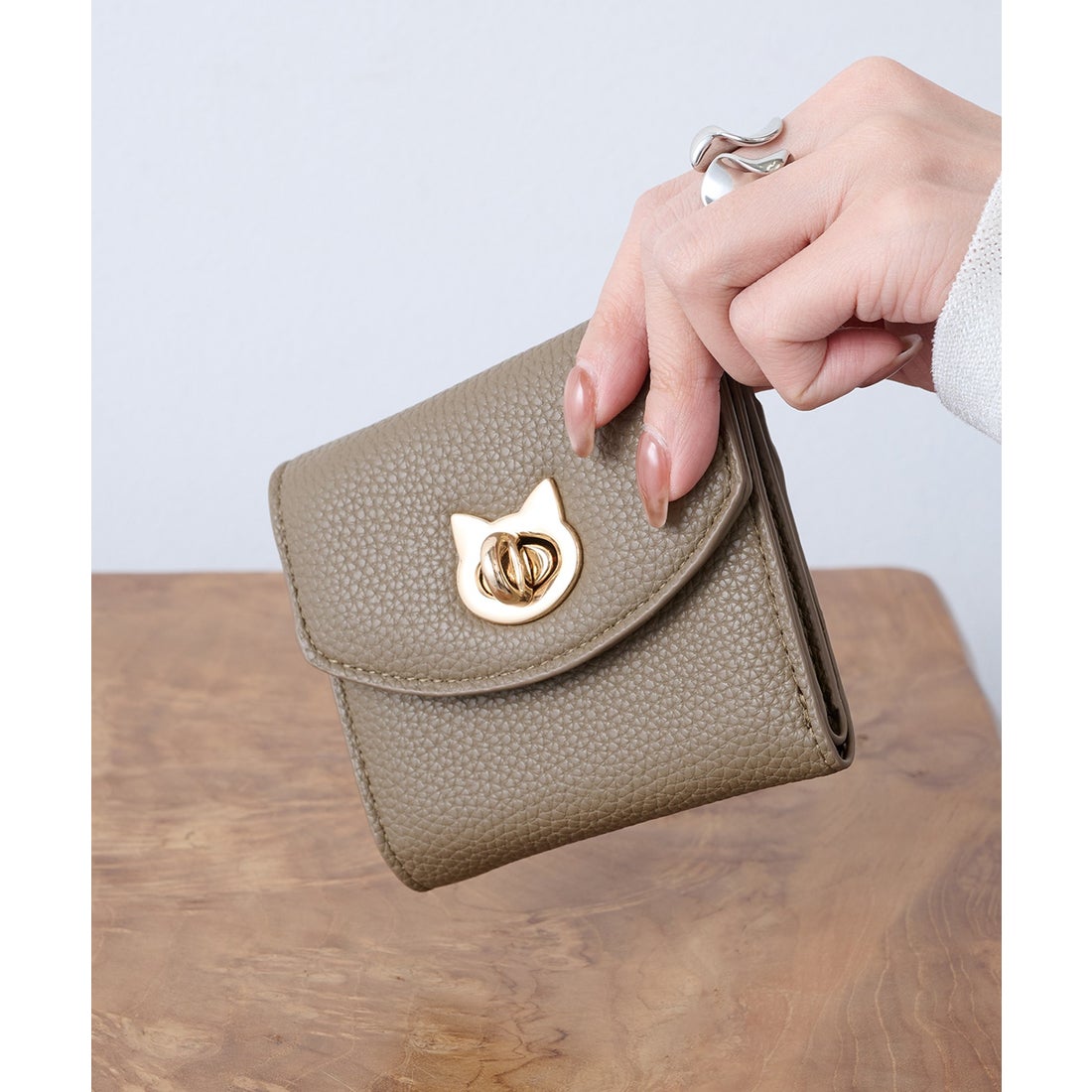 セットアップセブン SETUP7 catツイストロックミニウォレット SNBD