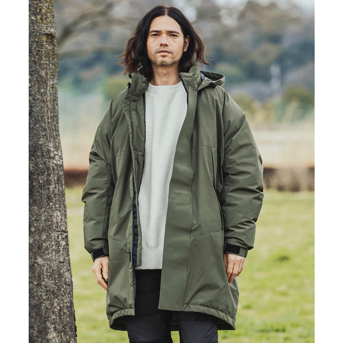 プラスフェニックス +phenix L-7 DOWN COAT ダウンコート ウィンド