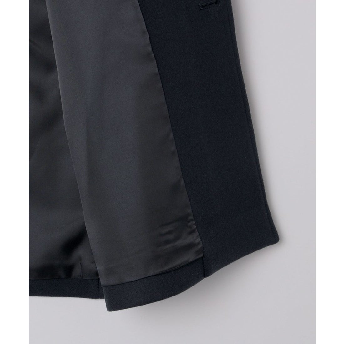 シップス SHIPS SHIPS: Super 140's MELTON CAR COAT （ネイビー
