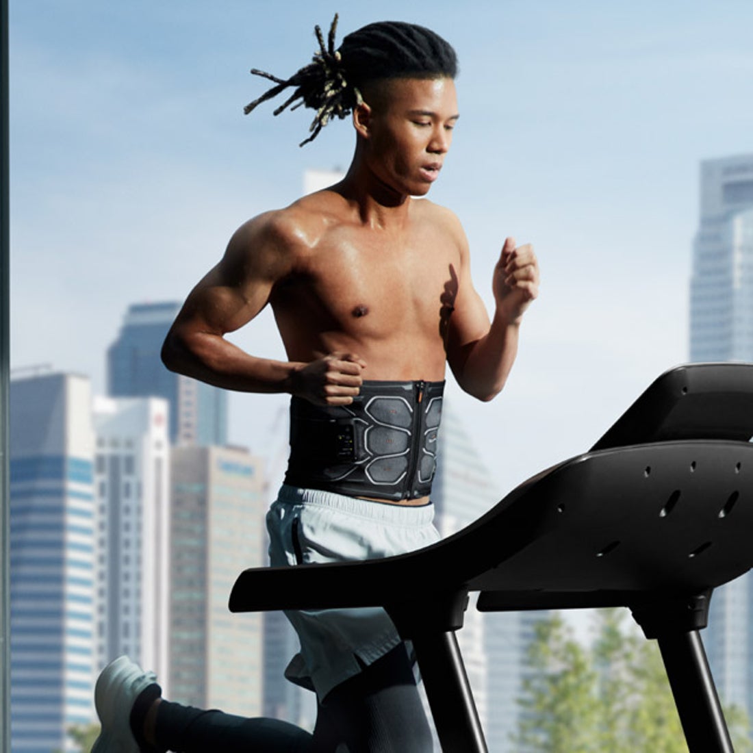 シックスパッド SIXPAD Powersuit Core Belt BLE S （ブルー
