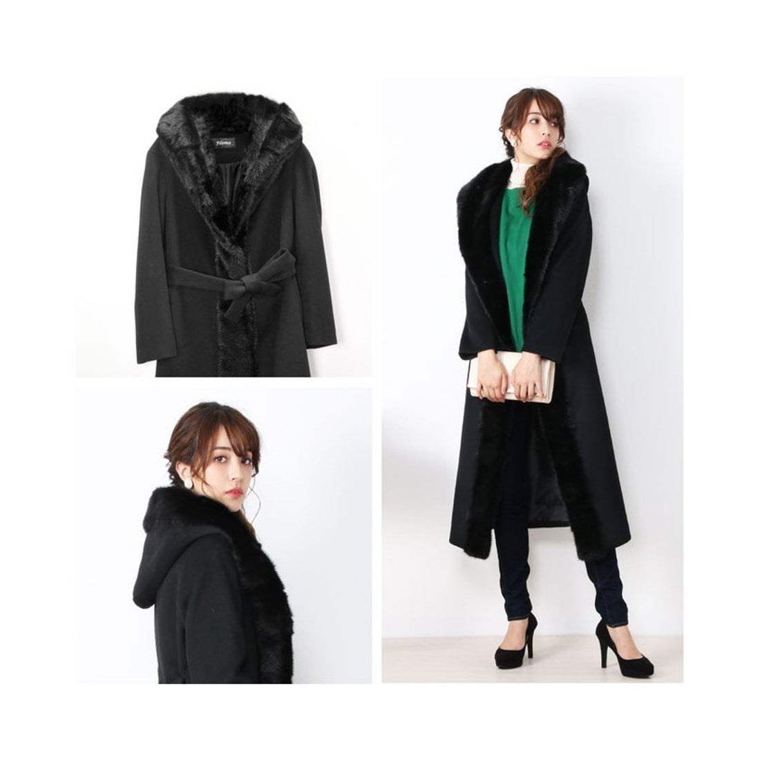 フィローモ Filomo [Filomo] ミンクファー ロングコート レディース