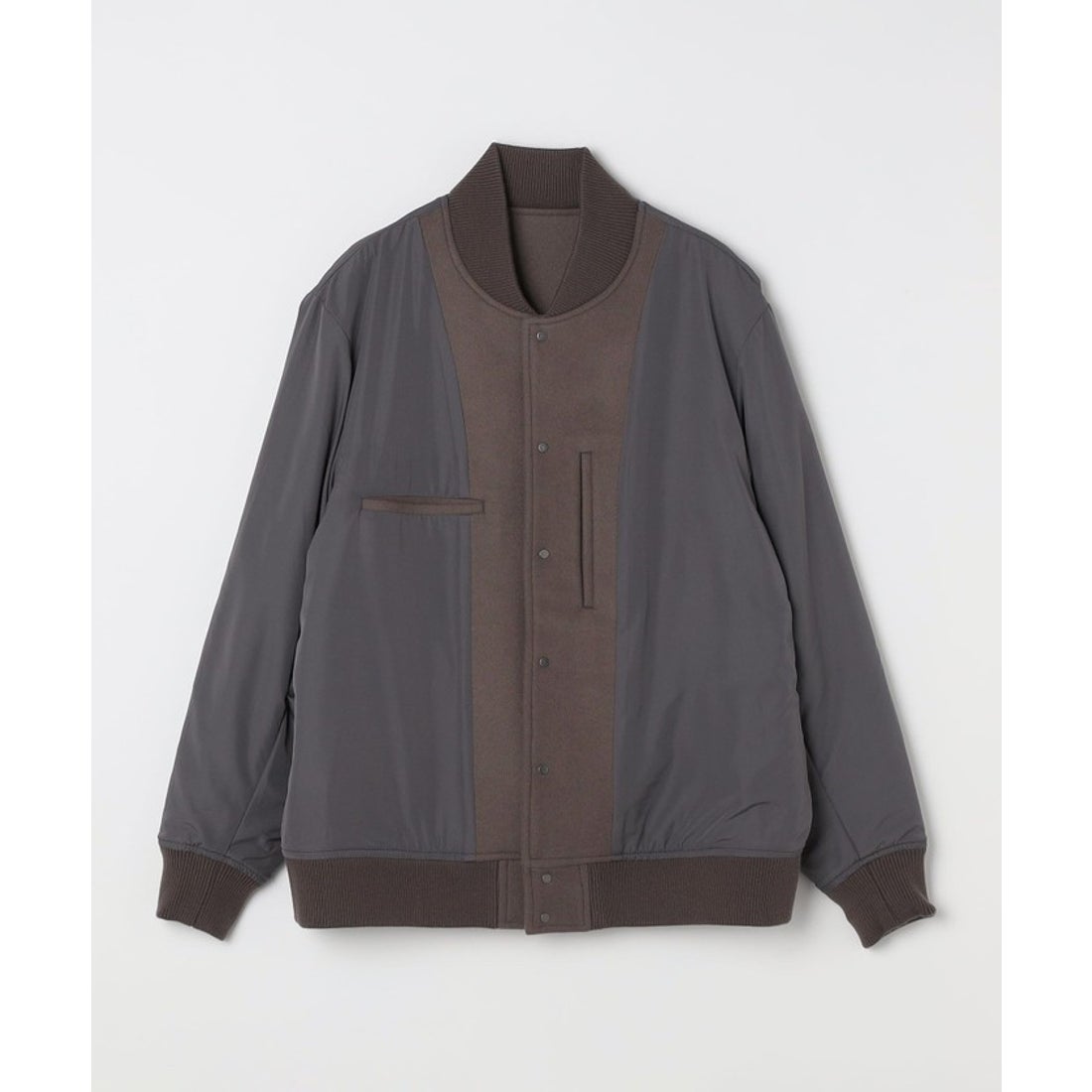 シップス エニィ SHIPS any SHIPS any: PURE WOOL MELTON スタジアム