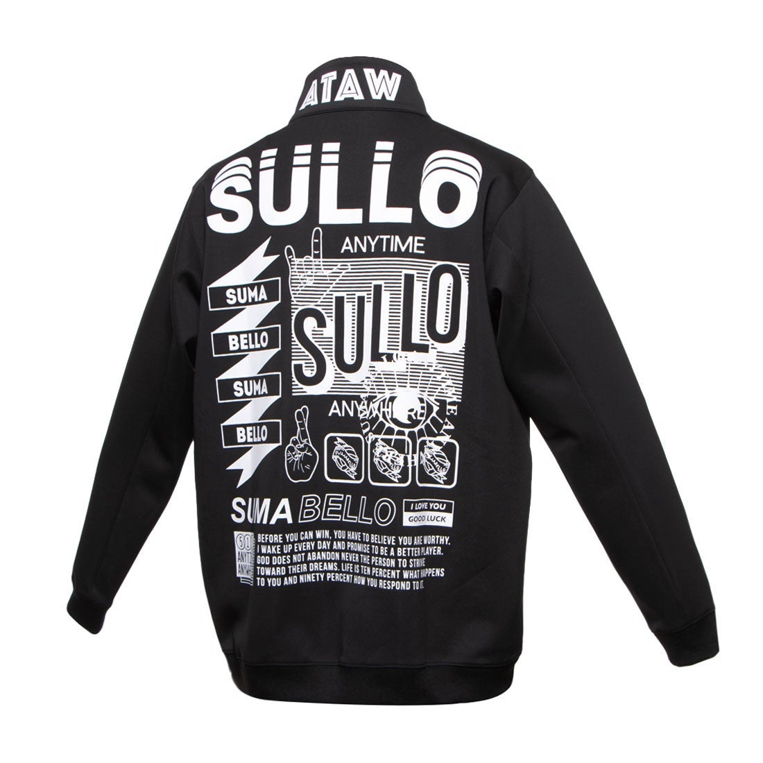 SULLO スージョ VIBRANT TECH SHIRT& VIBRANT TECH PANTS（ブラック