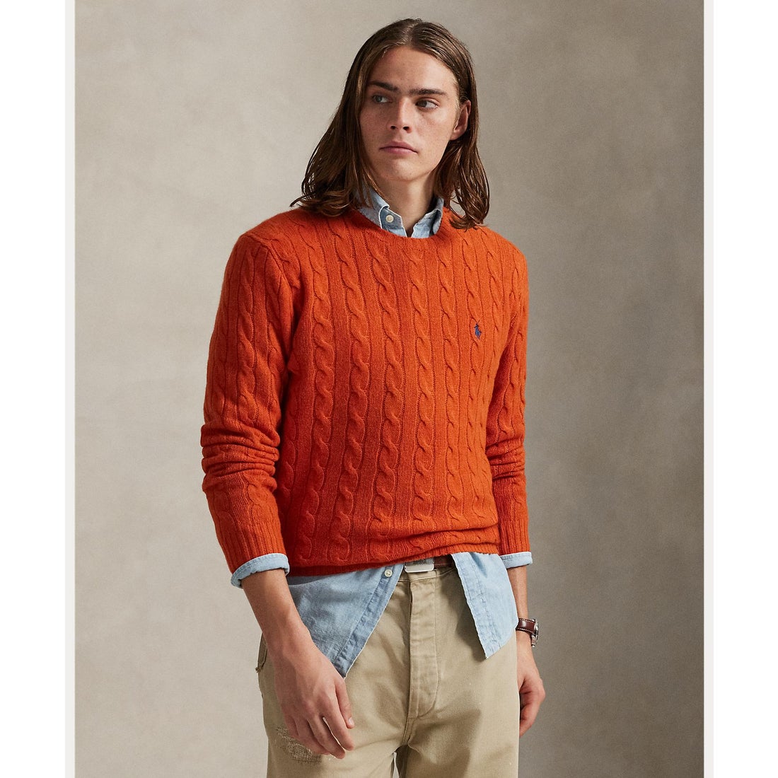 ポロ ラルフ ローレン POLO RALPH LAUREN ケーブルニット ウール