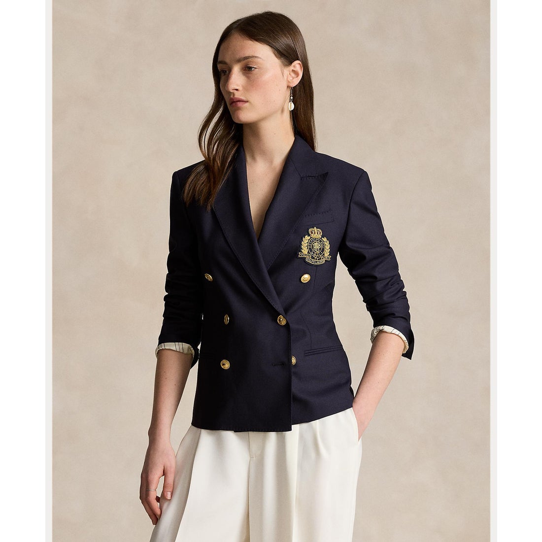 ポロ ラルフ ローレン POLO RALPH LAUREN ダブルブレステッド クレスト