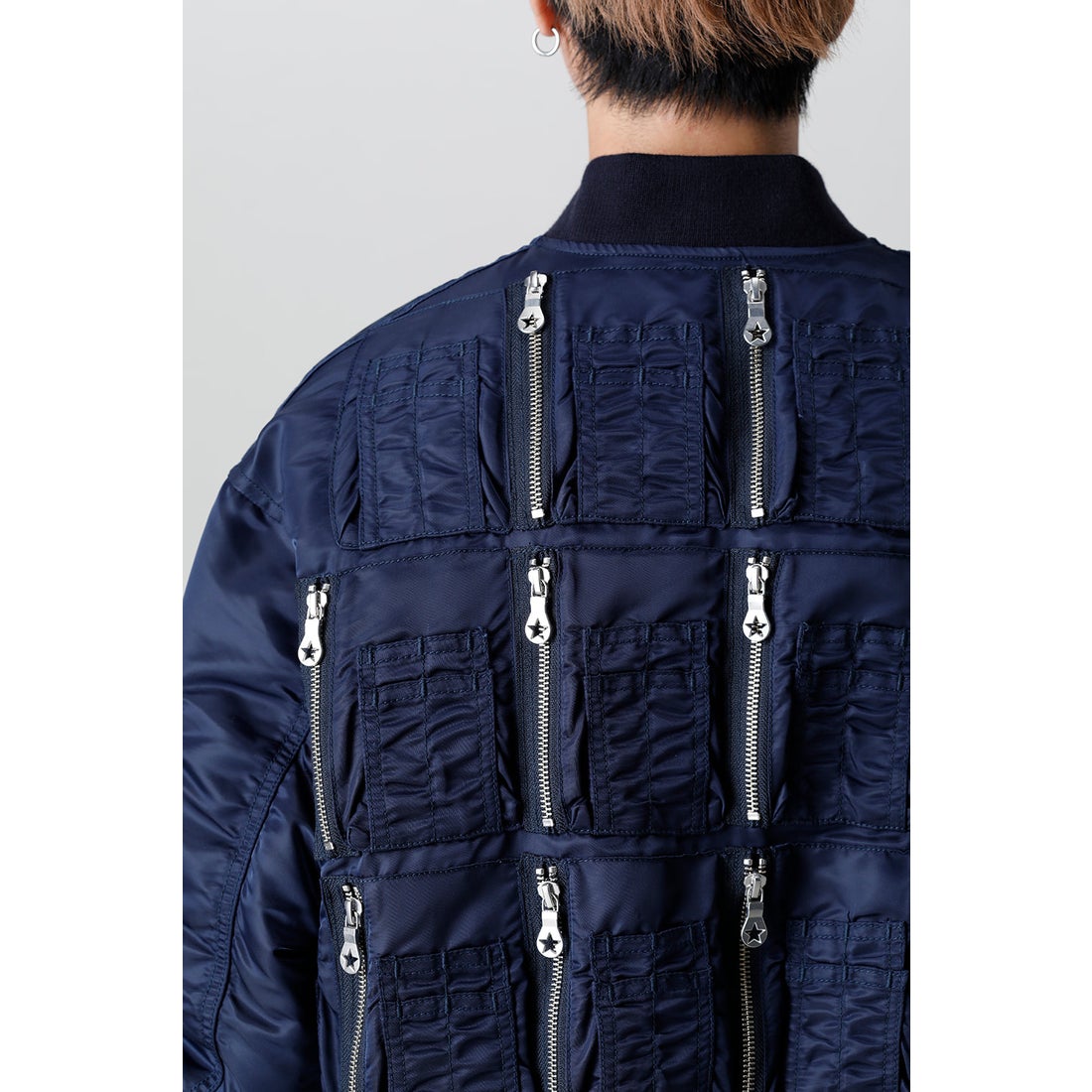 フェノメノン PHENOMENON Loop MA-1 （Navy） -FASCINATE