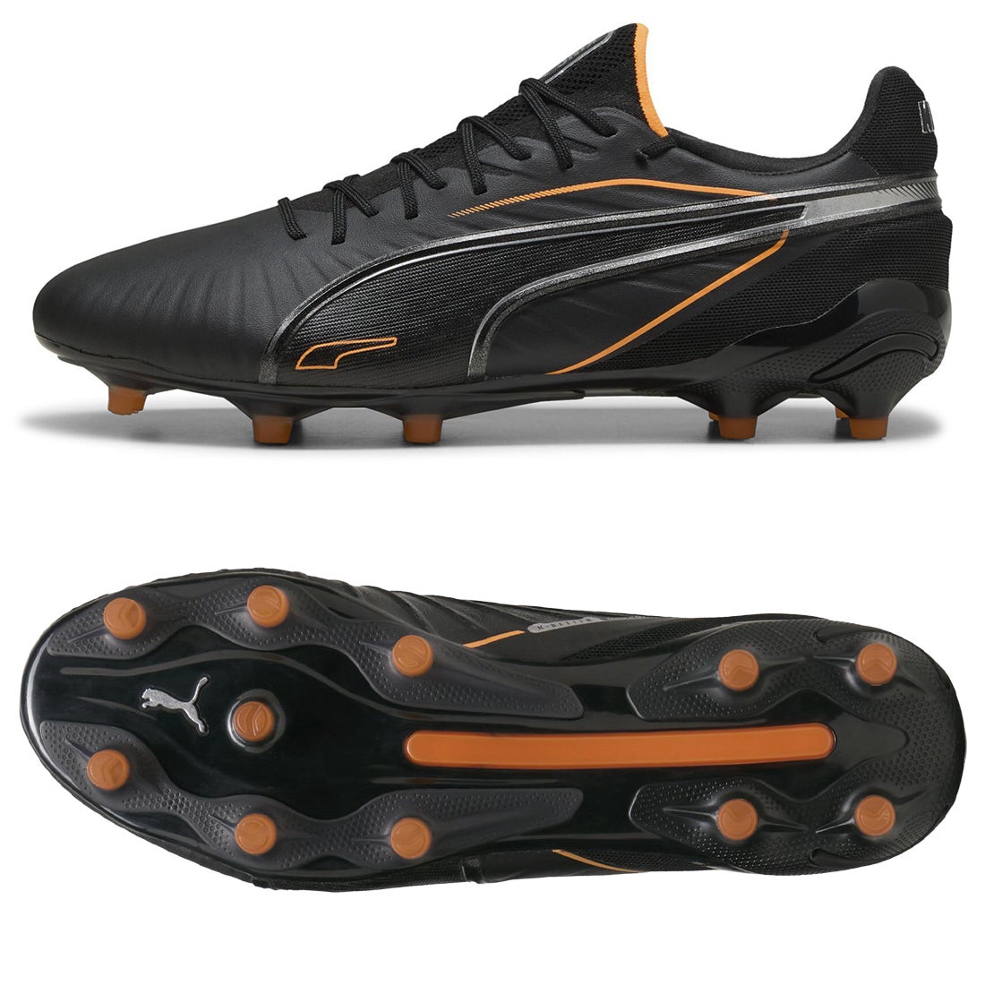 PUMA プーマ キング アルティメット FG/AG(ロングパイル)(ブラック