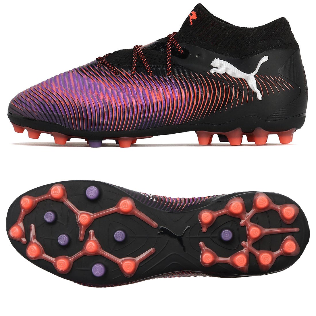 PUMA プーマ フューチャー 8 アルティメット MG(ブラック×パープル