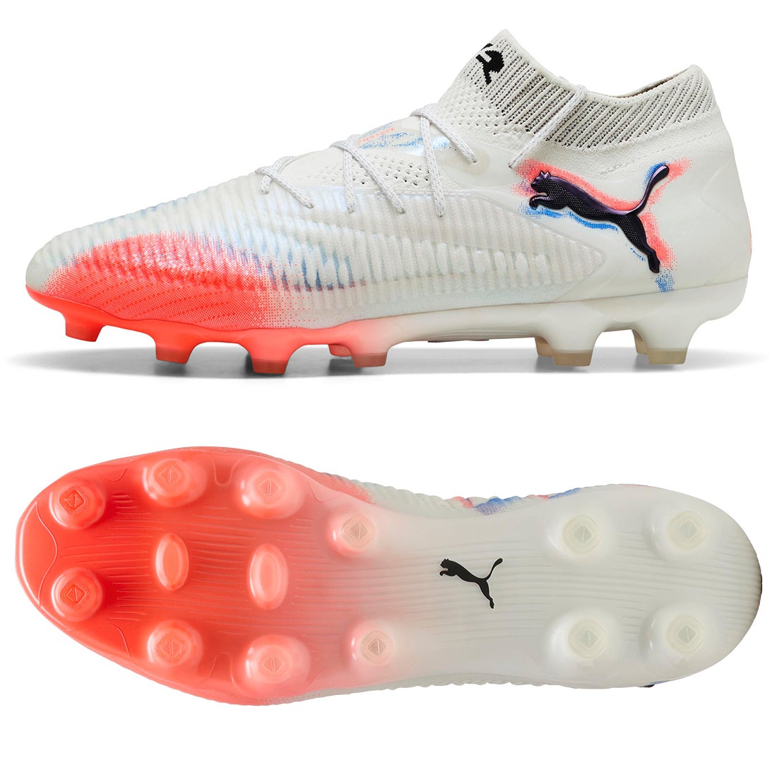 PUMA プーマ フューチャー 8 アルティメット HG/AG(ホワイト×オレンジ