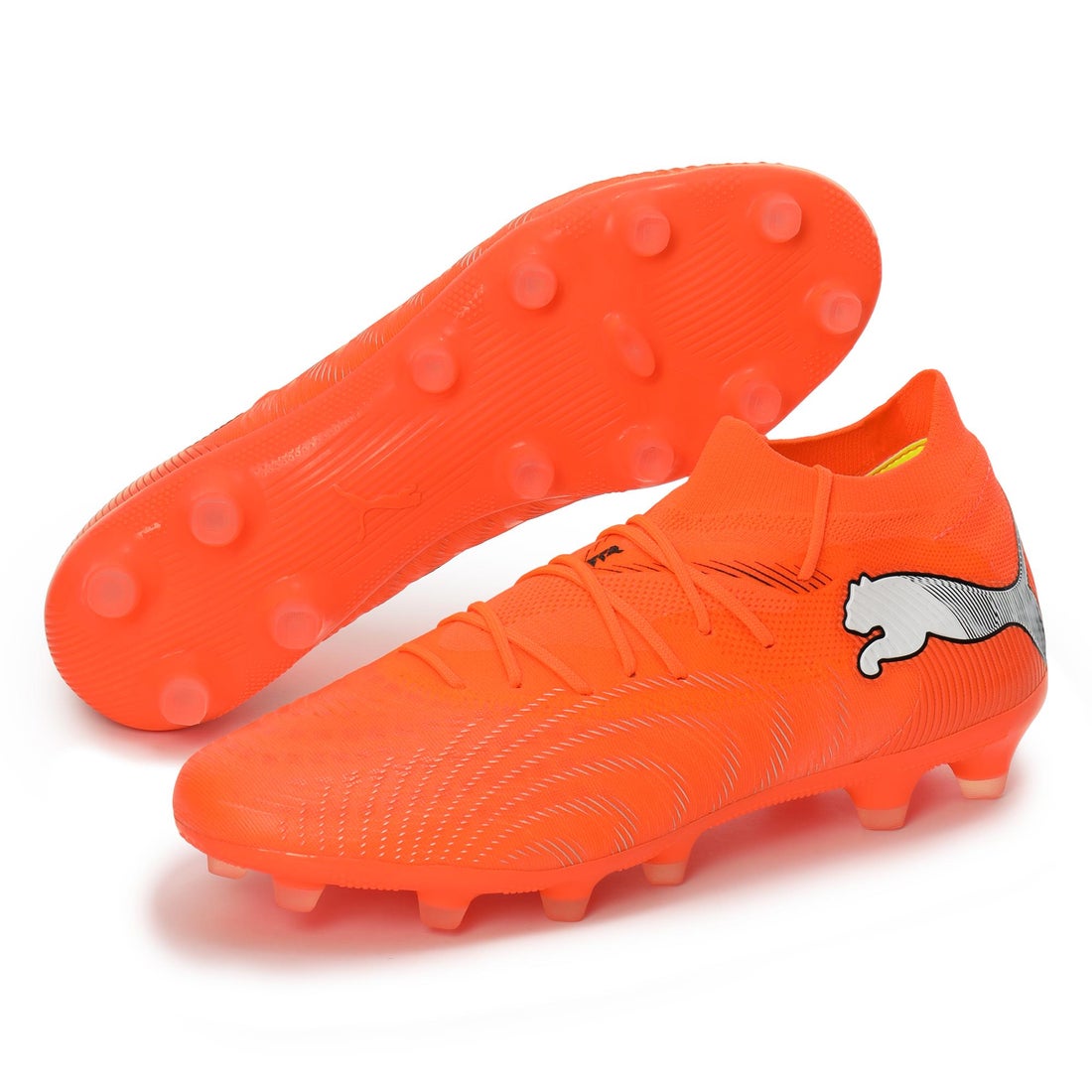 PUMA プーマ フューチャー 9 マッチ HG/AG(レッド×シルバー) 108905 01