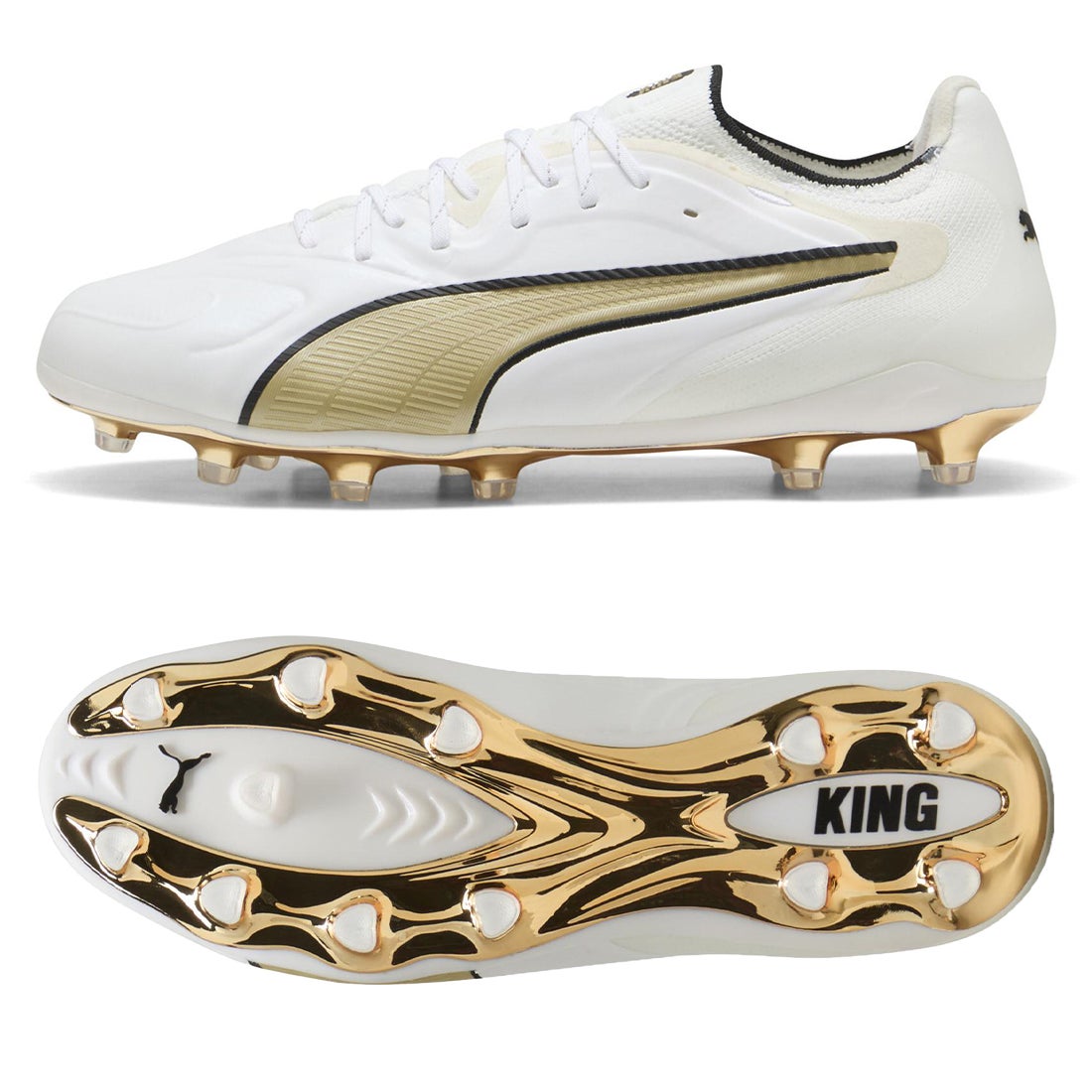 PUMA プーマ キング 20 アルティメット FG/AG(ロングパイル)(ホワイト