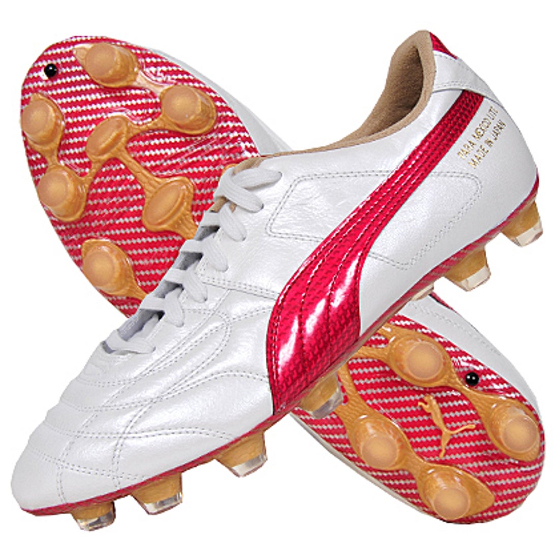 PUMA プーマ パラメヒコライト HG JP(ホワイト×レッド) 102490 05