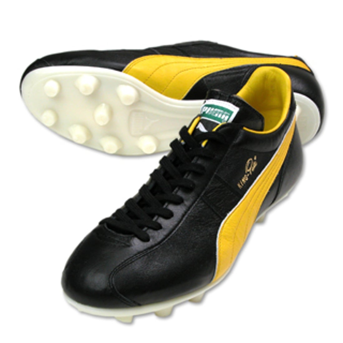PUMA プーマ キング ペレ di(ブラック×イエロー) 881763 01 サッカー