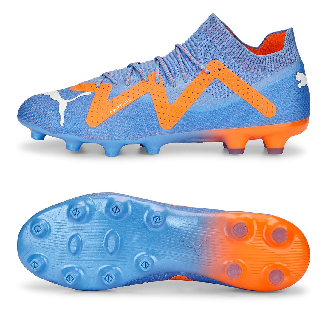 PUMA プーマ フューチャー アルティメット HG/AG(ブルー×オレンジ