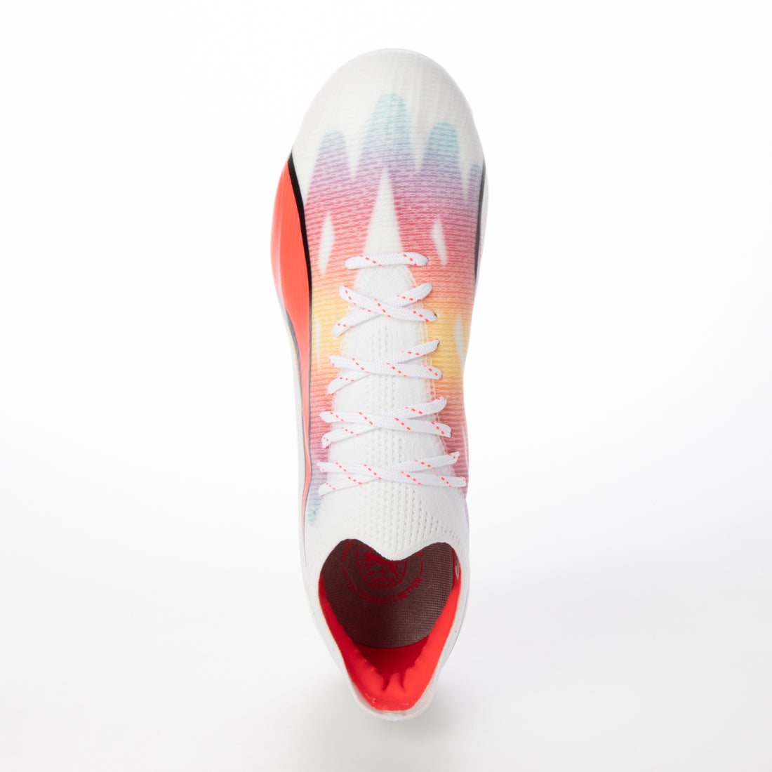 PUMA プーマ ウルトラ アルティメット HG/AG(ホワイト×レッド) 107505