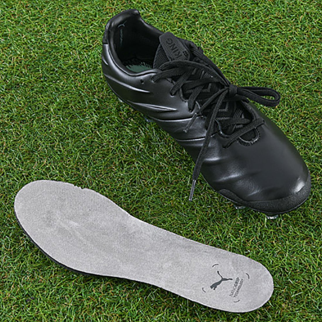 PUMA プーマ キング プラチナム 21 HG/AG(ブラック×ホワイト) 106597