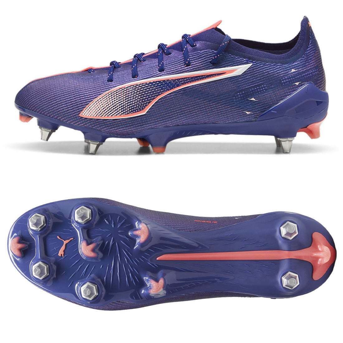 PUMA プーマ ウルトラ 5 アルティメット MXSG(パープル×ピンク) 107883