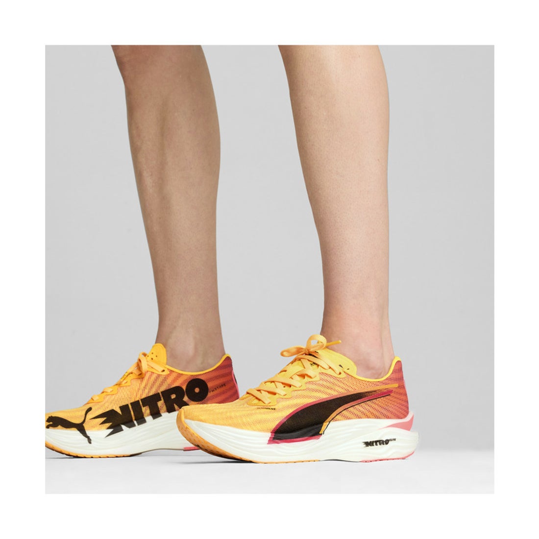 プーマ PUMA ウィメンズ ディヴィエイト ニトロ エリート 3 FIRE
