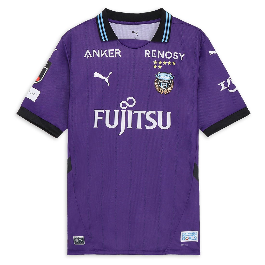PUMA 川崎フロンターレ 2025 GKユニフォーム 半袖(パープル) 783448 13