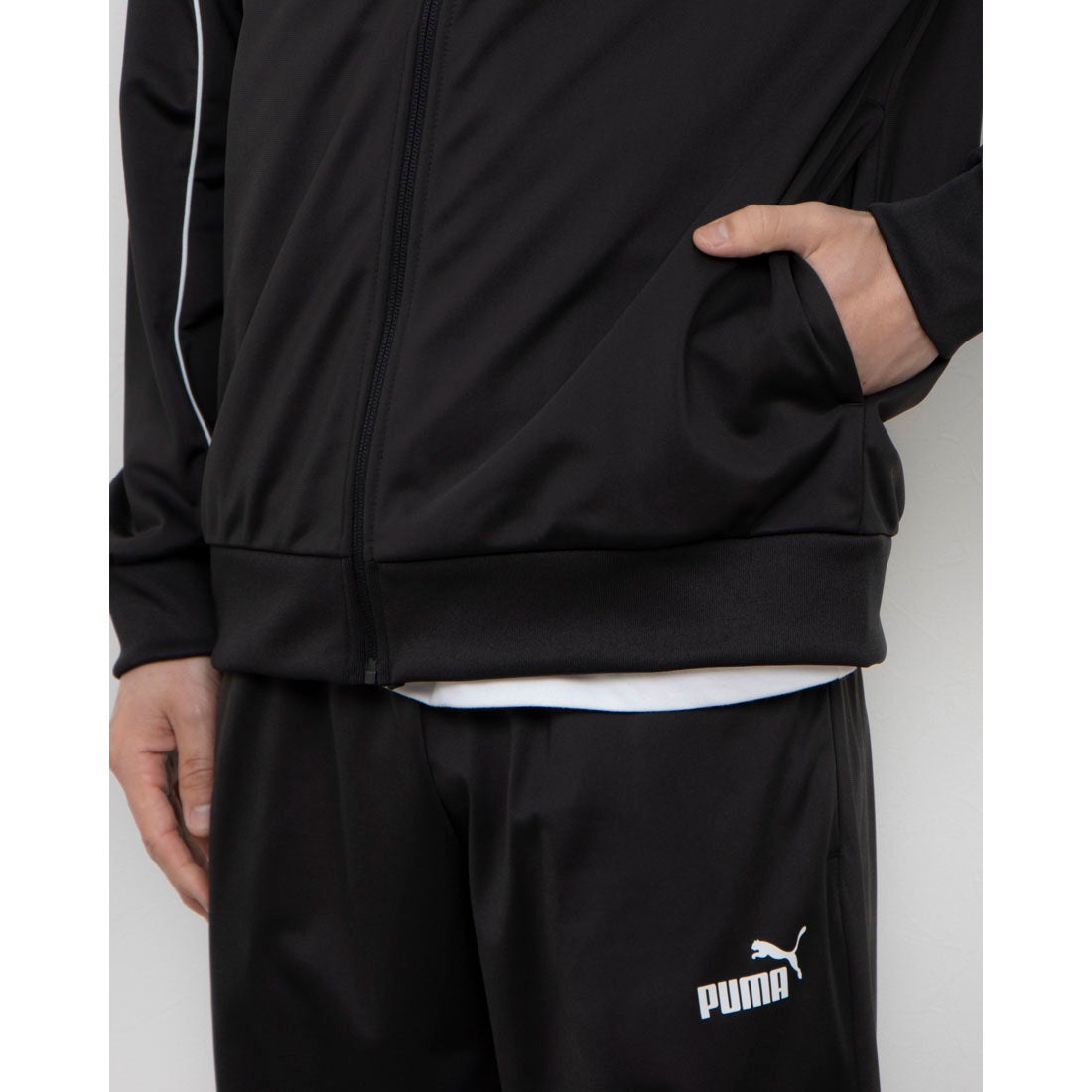 プーマ PUMA メンズ ジャージ上下セット ポリ パイピングスーツ_