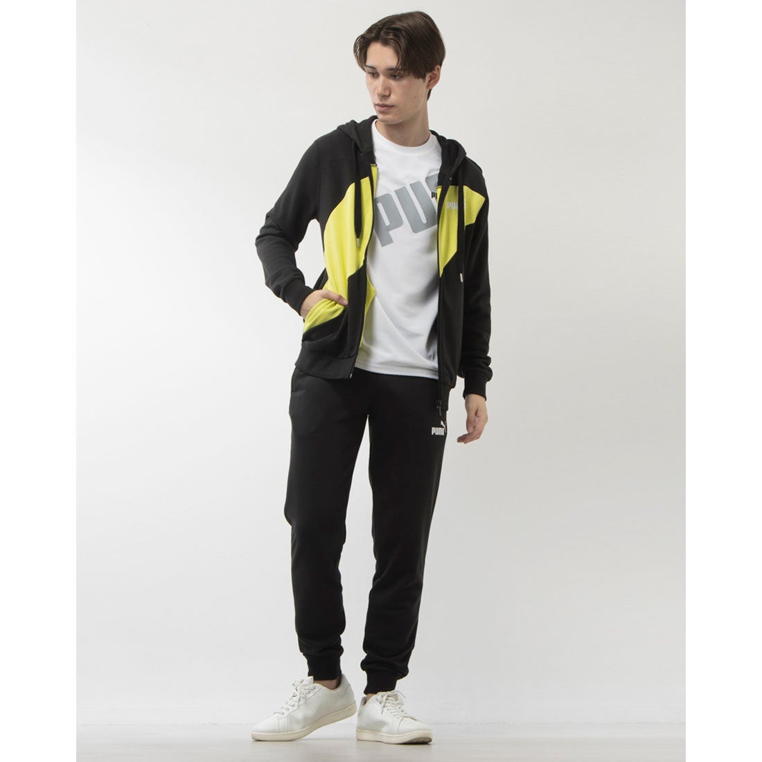 プーマ PUMA メンズ ジャージ上下セット PUMA POWER スウェット