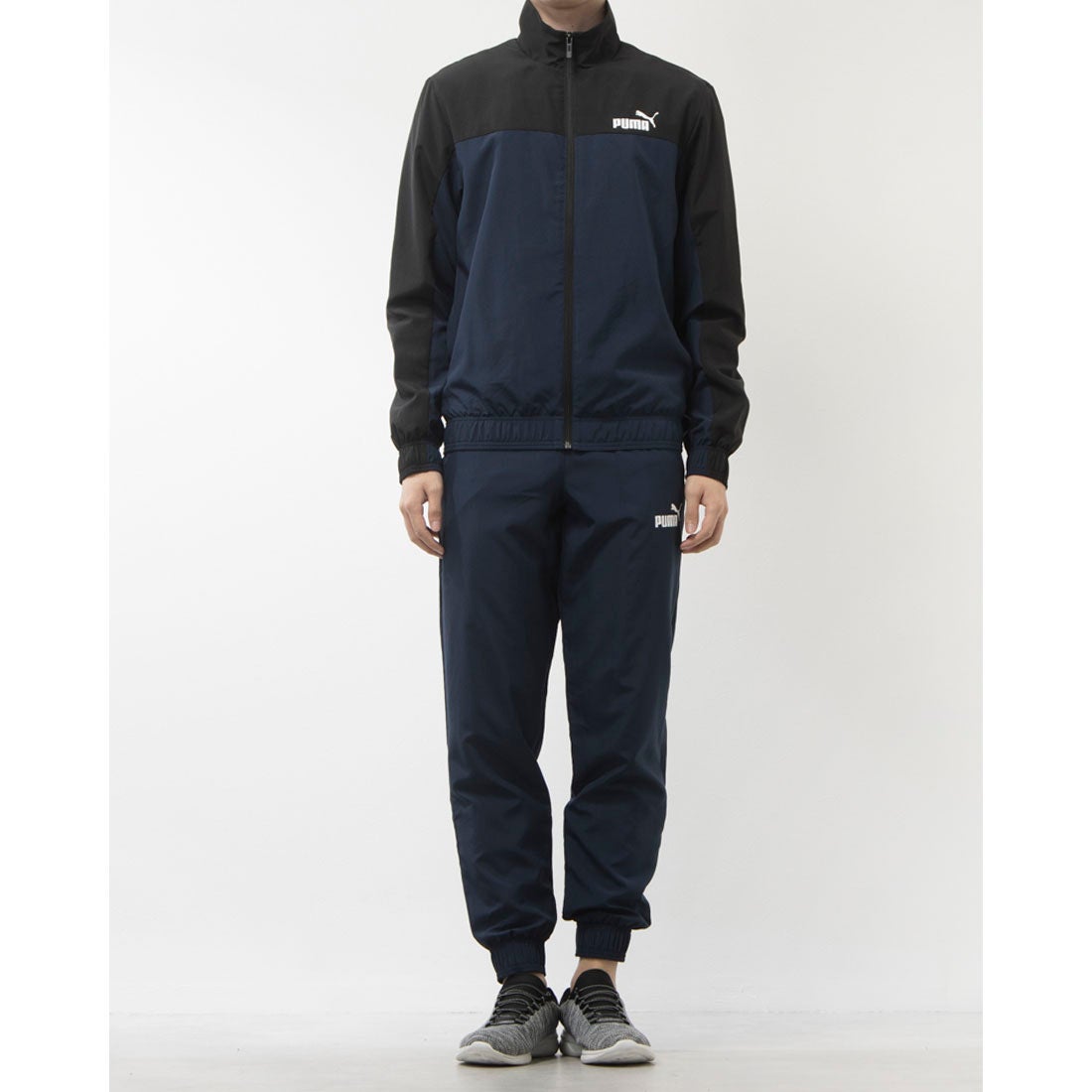 PUMA プーマ ジャージ ウインドブレーカー 上下 セットアップ ネイビー