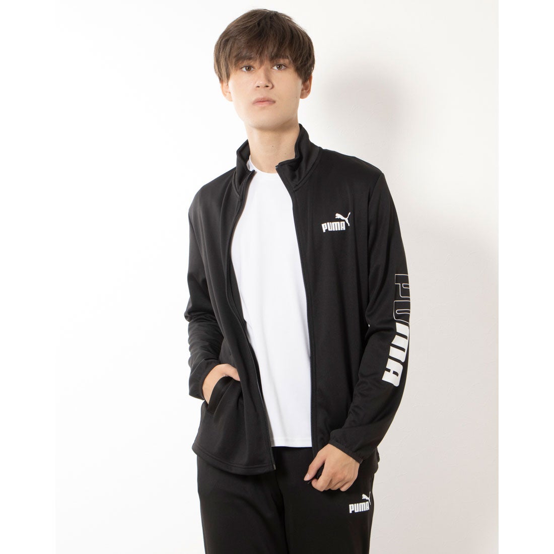PUMA プーマ DRYCELL トラックジャケット パンツ セットアップ 黒 PUMA