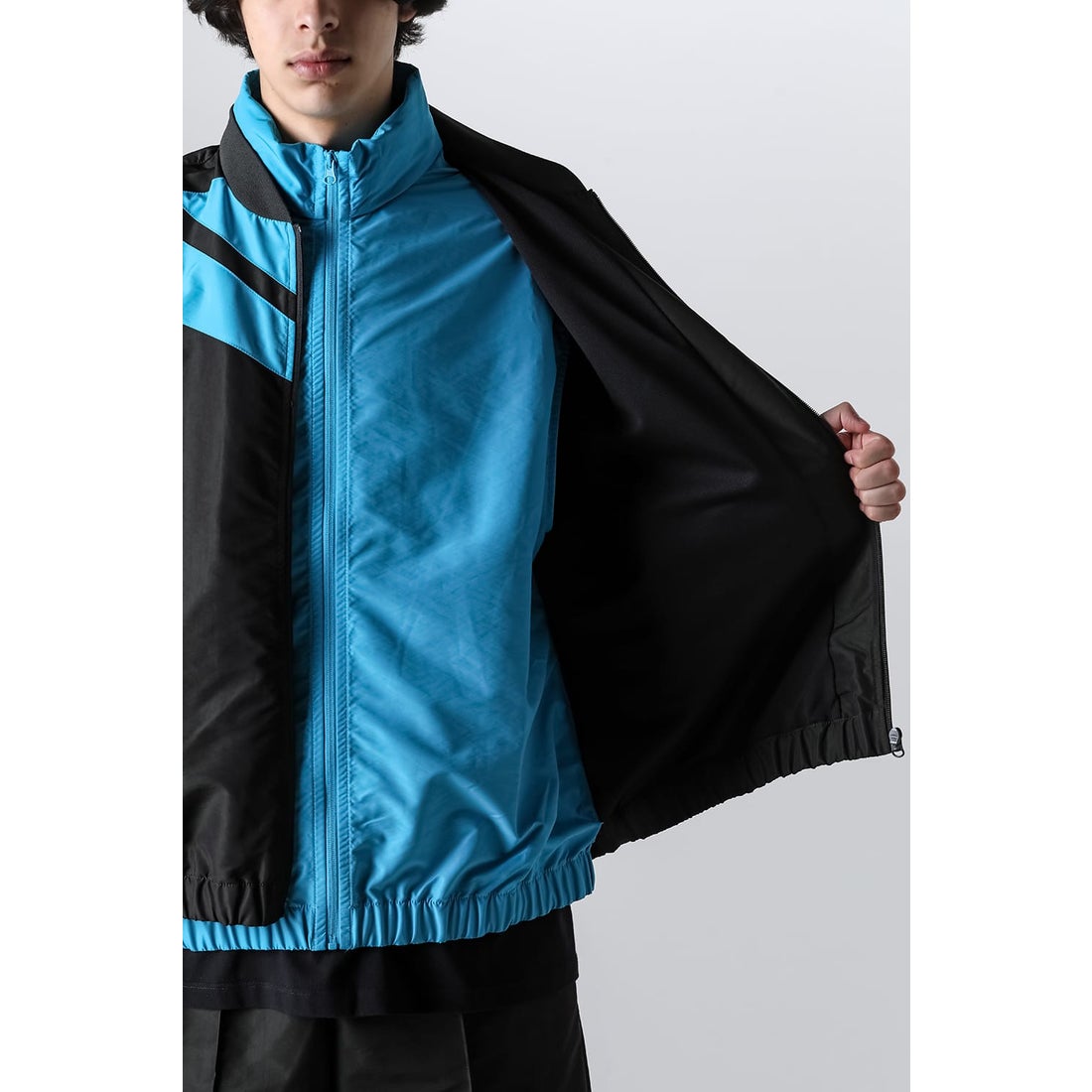 BOTTER VECTOR TRACK JACKET（Black/Blue）- Osaka / Kyoto, Ship