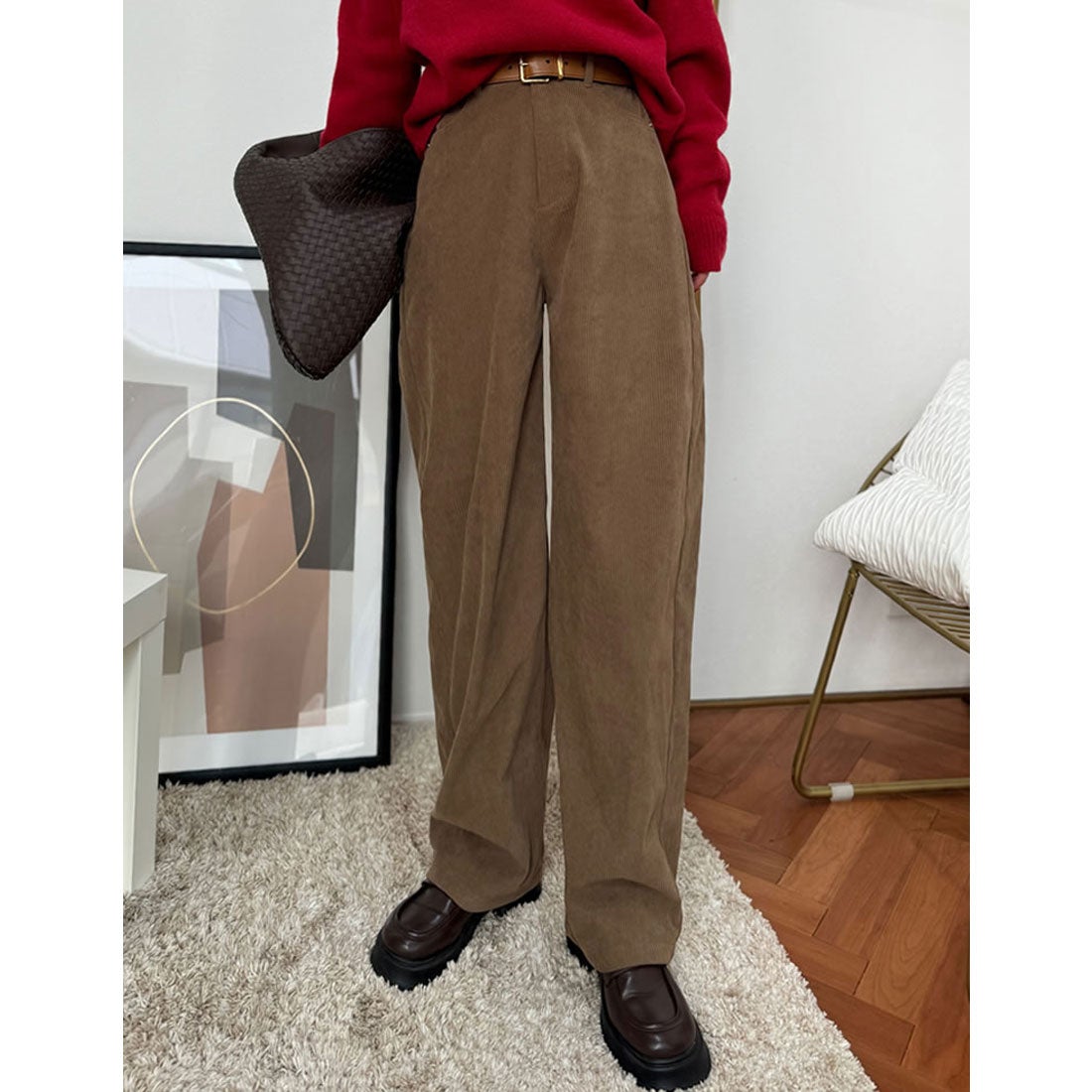 2025年11月購入 ブリーフィングコーデュロイ パンツ ベージュ Mサイズ
