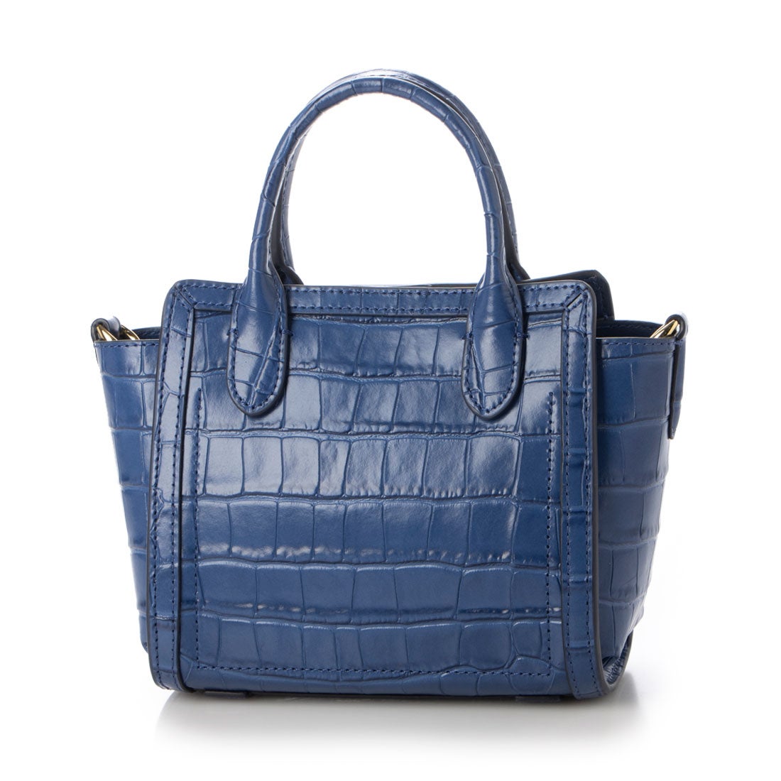 ラルフローレン RALPH LAUREN ☆$195 クロコ型押しレザー 2WAYミニ