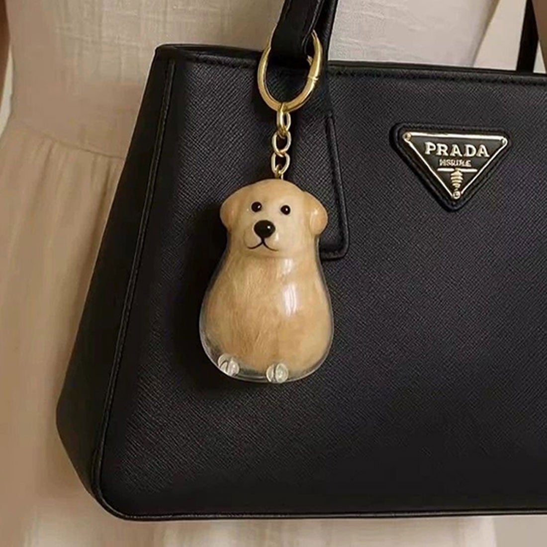 リアルスタイル REAL STYLE 犬 キーホルダー 犬の毛 収納 遺毛 ケース